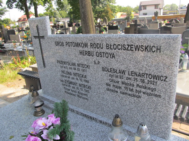 Zygmunt Nitecki Sieradz Paraf - Grobonet - Wyszukiwarka osób pochowanych