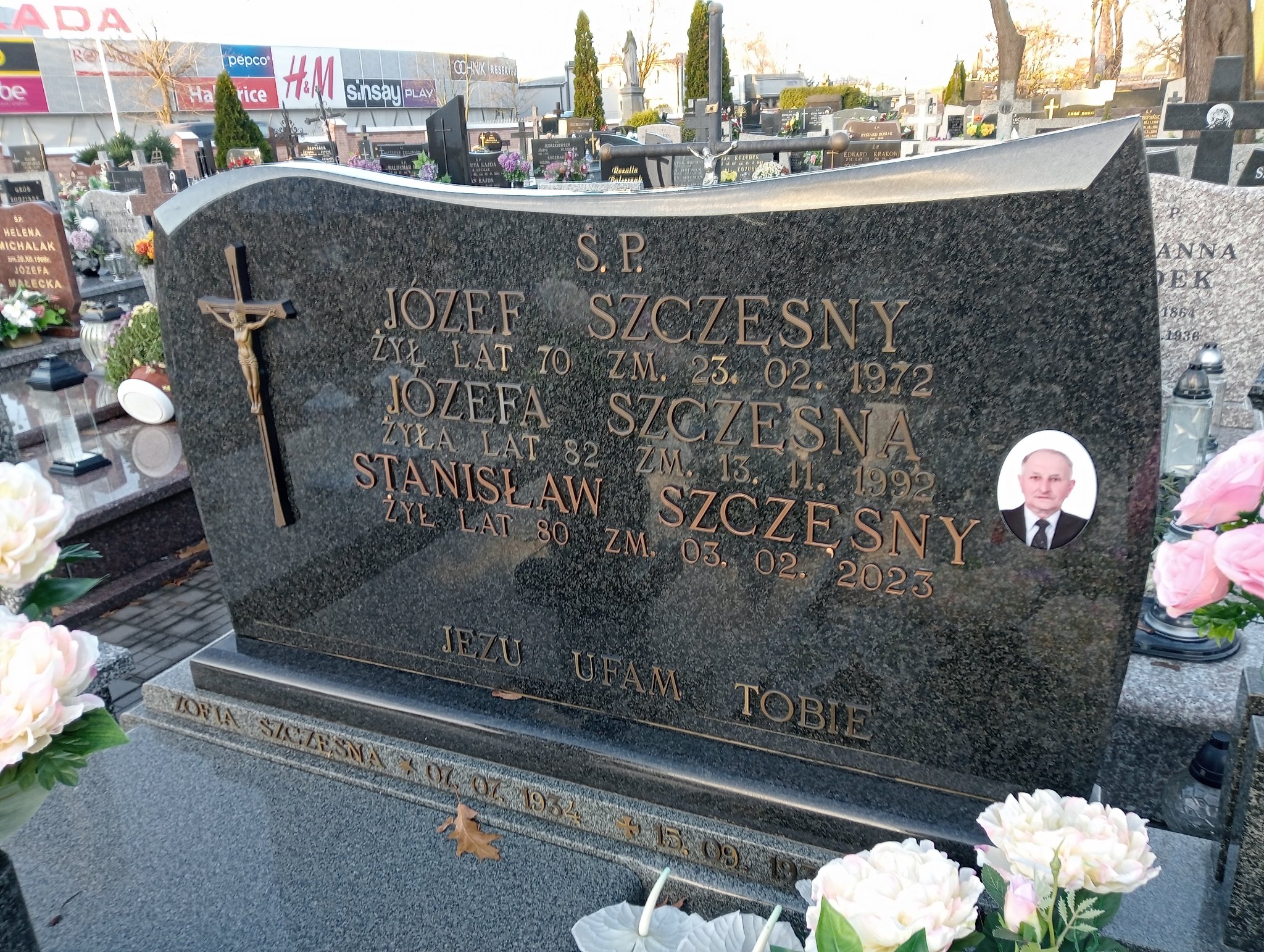 Stanisław Szczęsny  1943 Sieradz Paraf - Grobonet - Wyszukiwarka osób pochowanych