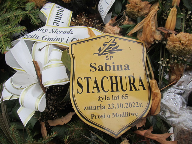 Jadwiga Stachura 1928 Sieradz Paraf - Grobonet - Wyszukiwarka osób pochowanych