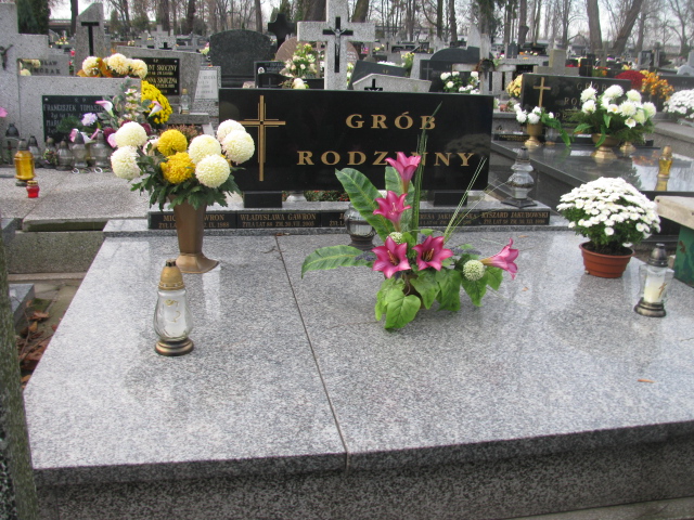 Grób Jan Gawron