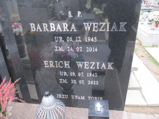 Erich Węziak 1943 Sieradz Paraf - Grobonet - Wyszukiwarka osób pochowanych