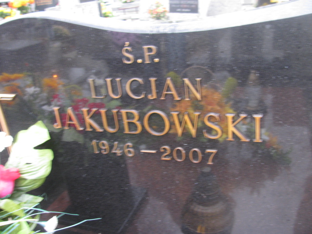 Lucjan Jakubowski 1946 Sieradz Paraf - Grobonet - Wyszukiwarka osób pochowanych