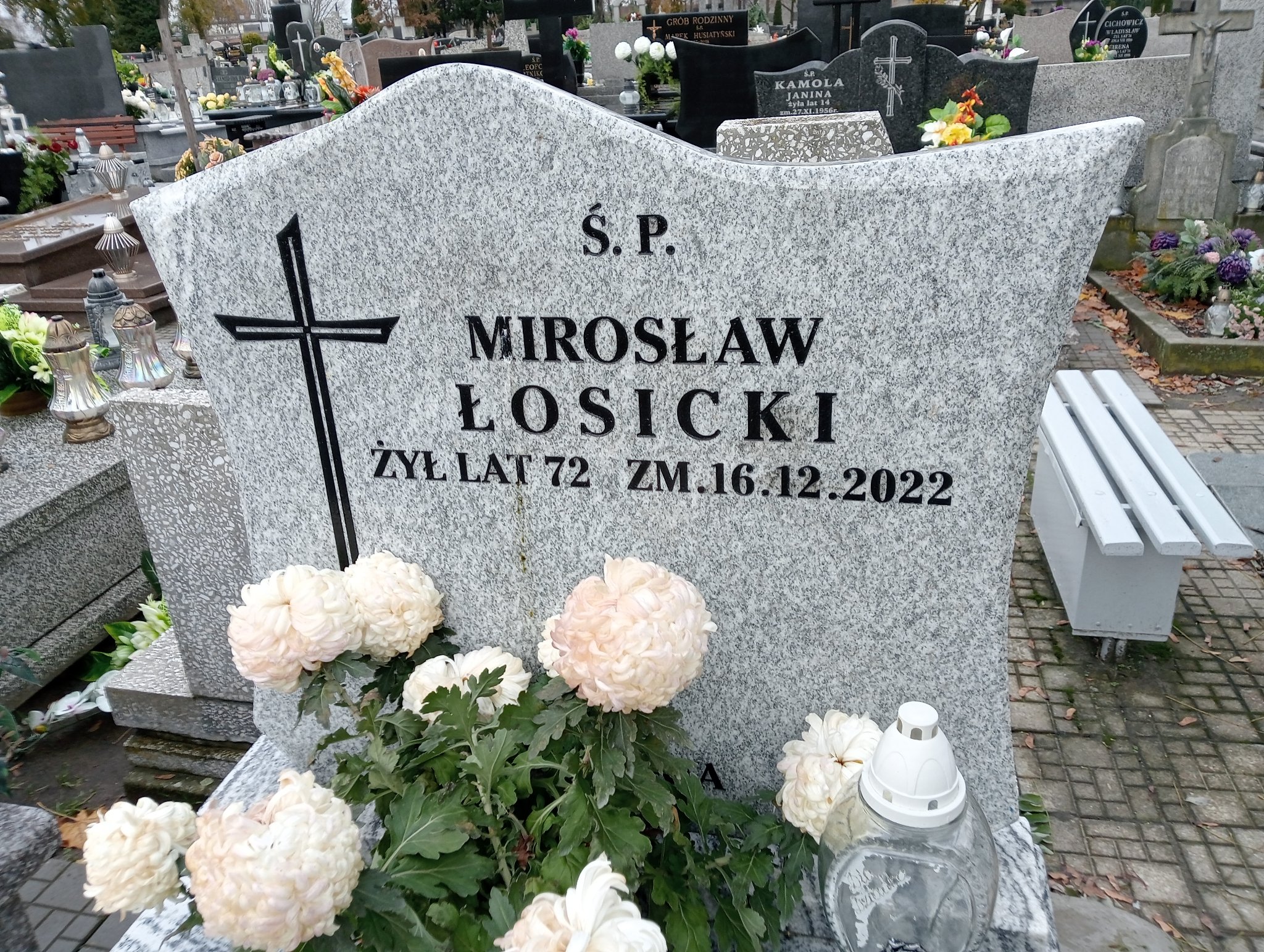 Mirosław Łosicki 1950 Sieradz Paraf - Grobonet - Wyszukiwarka osób pochowanych