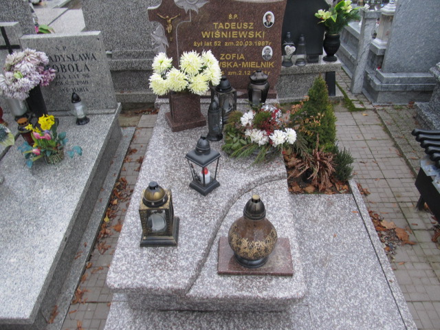 Grób Zofia Wiśniewska- Mielnik