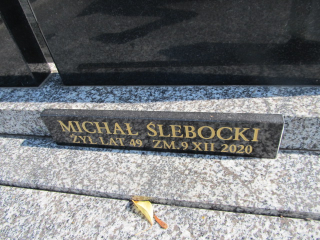 Michał Ślebocki 1971 Sieradz Paraf - Grobonet - Wyszukiwarka osób pochowanych