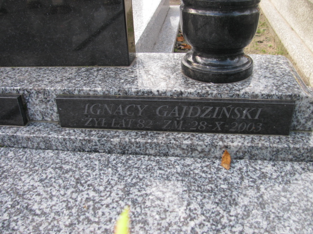 Stanisława Gajdzińska Sieradz Paraf - Grobonet - Wyszukiwarka osób pochowanych