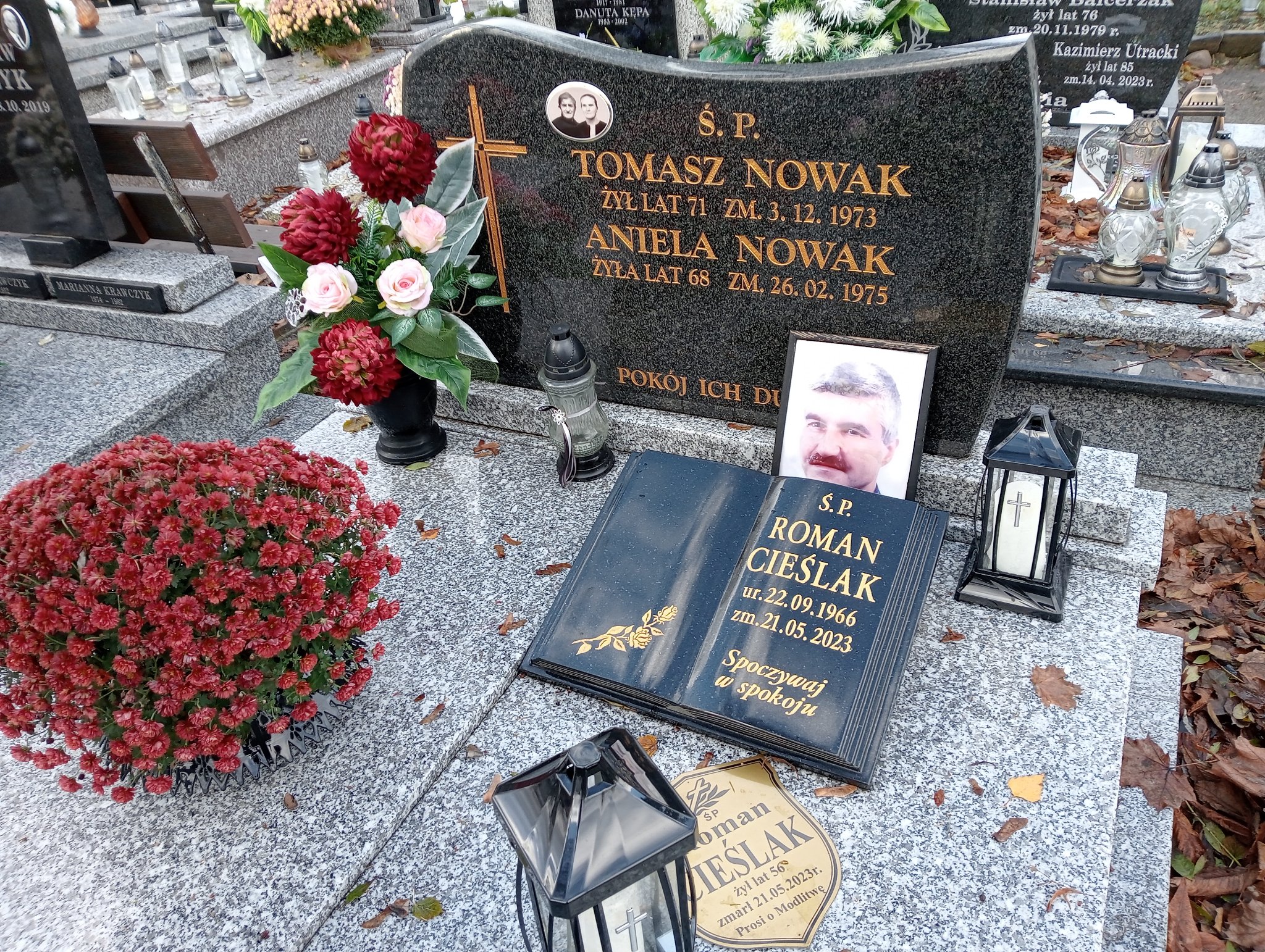 Roman Cieślak 1966 Sieradz Paraf - Grobonet - Wyszukiwarka osób pochowanych