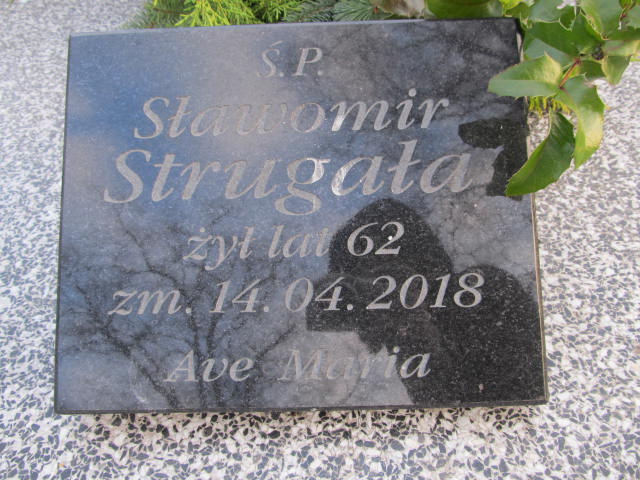 Sławomir Strugała 1956 Sieradz Paraf - Grobonet - Wyszukiwarka osób pochowanych