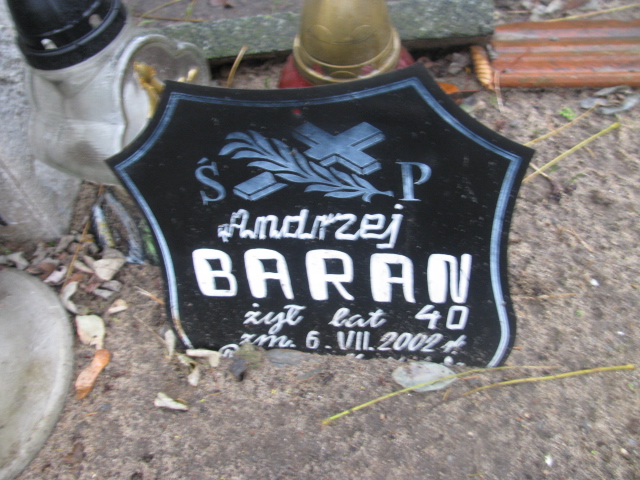 Czesław Baran 1959 Sieradz Paraf - Grobonet - Wyszukiwarka osób pochowanych