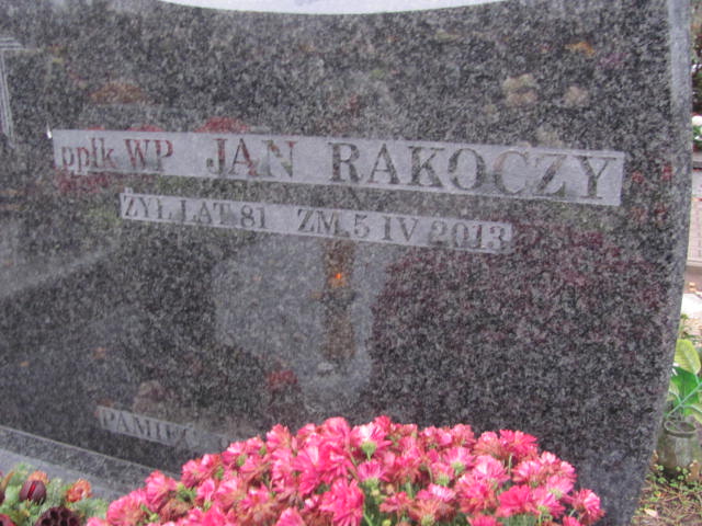Jan Rakoczy 1932 Sieradz Paraf - Grobonet - Wyszukiwarka osób pochowanych