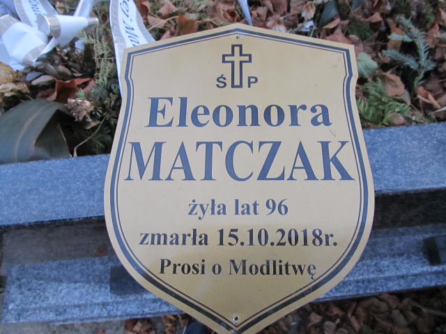 Jan Matczak 1921 Sieradz Paraf - Grobonet - Wyszukiwarka osób pochowanych
