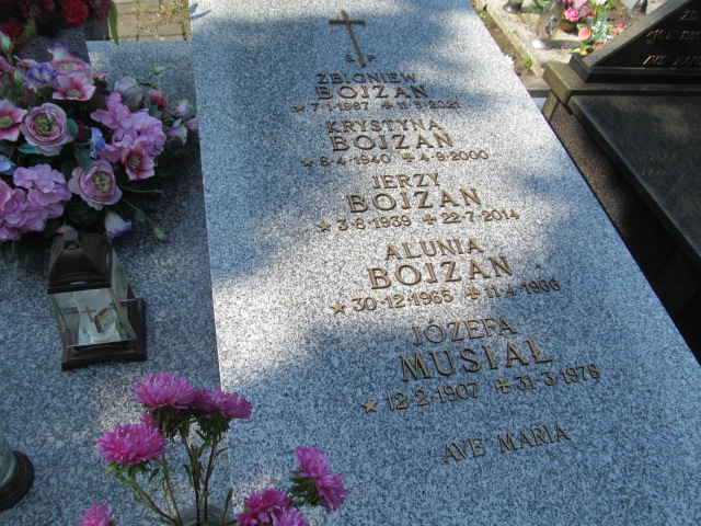 Zbigniew Bojzan 1967 Sieradz Paraf - Grobonet - Wyszukiwarka osób pochowanych