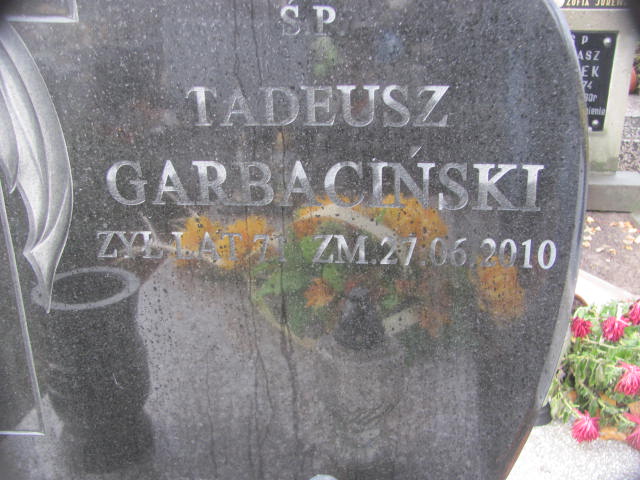 Janina Garbacińska 1944 Sieradz Paraf - Grobonet - Wyszukiwarka osób pochowanych