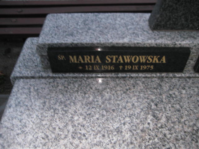 Maria Stawowska 1916 Sieradz Paraf - Grobonet - Wyszukiwarka osób pochowanych