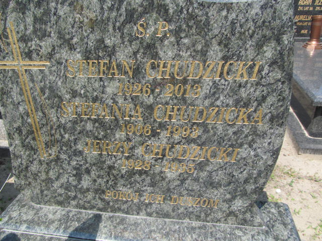 Stefan Chudzicki 1926 Sieradz Paraf - Grobonet - Wyszukiwarka osób pochowanych