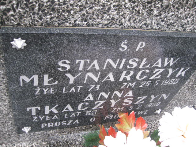 Stanisław Młynarczyk Sieradz Paraf - Grobonet - Wyszukiwarka osób pochowanych
