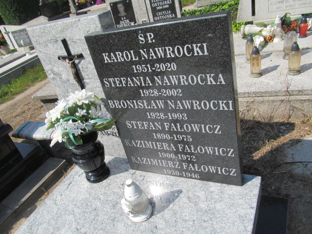 Bronisław Nawrocki 1928 Sieradz Paraf - Grobonet - Wyszukiwarka osób pochowanych