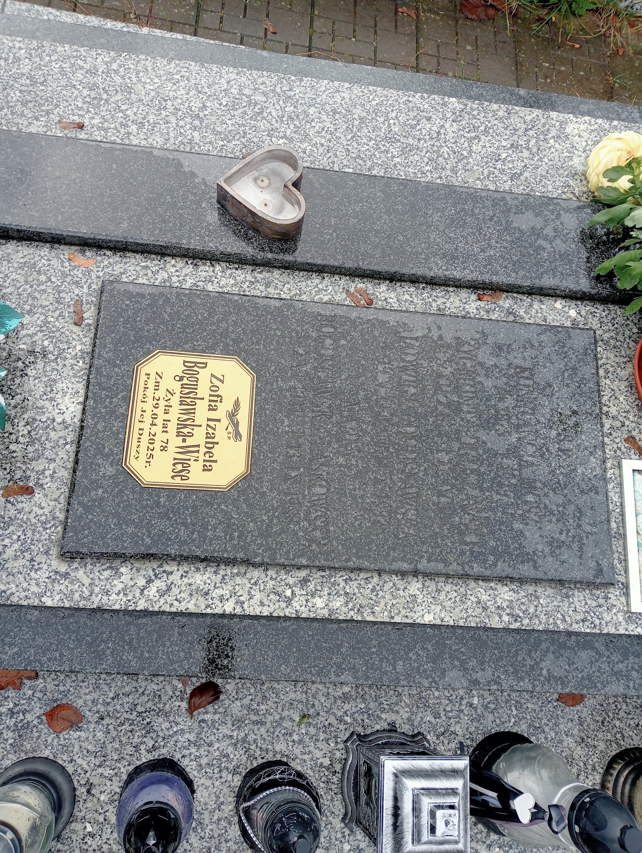 Zofia Wiese 1947 Sieradz Paraf - Grobonet - Wyszukiwarka osób pochowanych