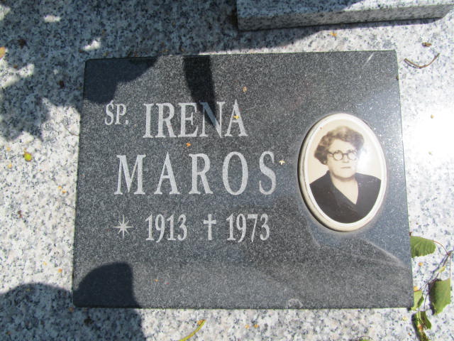 Irena Maros 1913 Sieradz Paraf - Grobonet - Wyszukiwarka osób pochowanych