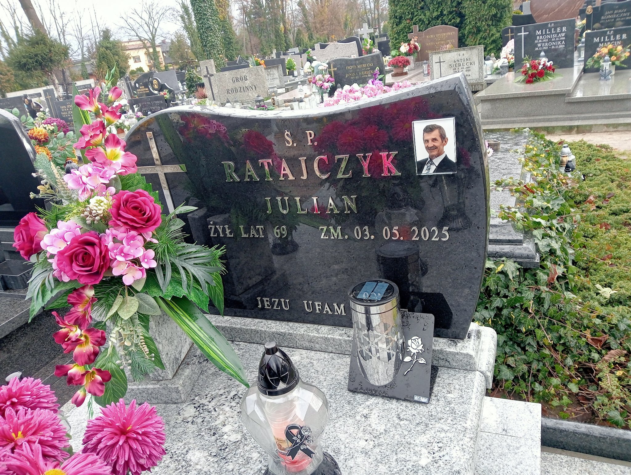 Julian Ratajczyk 1955 Sieradz Paraf - Grobonet - Wyszukiwarka osób pochowanych