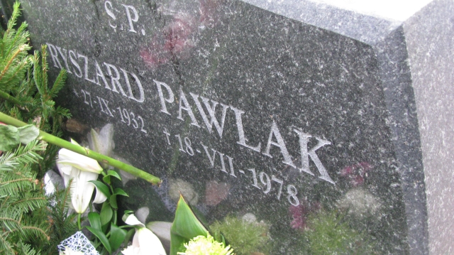 Ryszard Pawlak 1932 Sieradz Paraf - Grobonet - Wyszukiwarka osób pochowanych