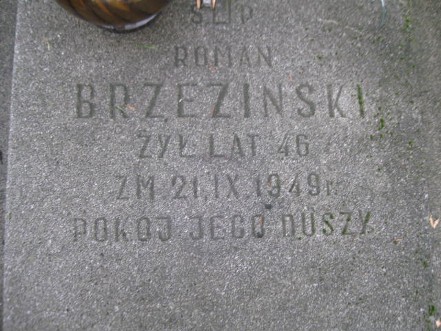 Roman Brzeziński Sieradz Paraf - Grobonet - Wyszukiwarka osób pochowanych