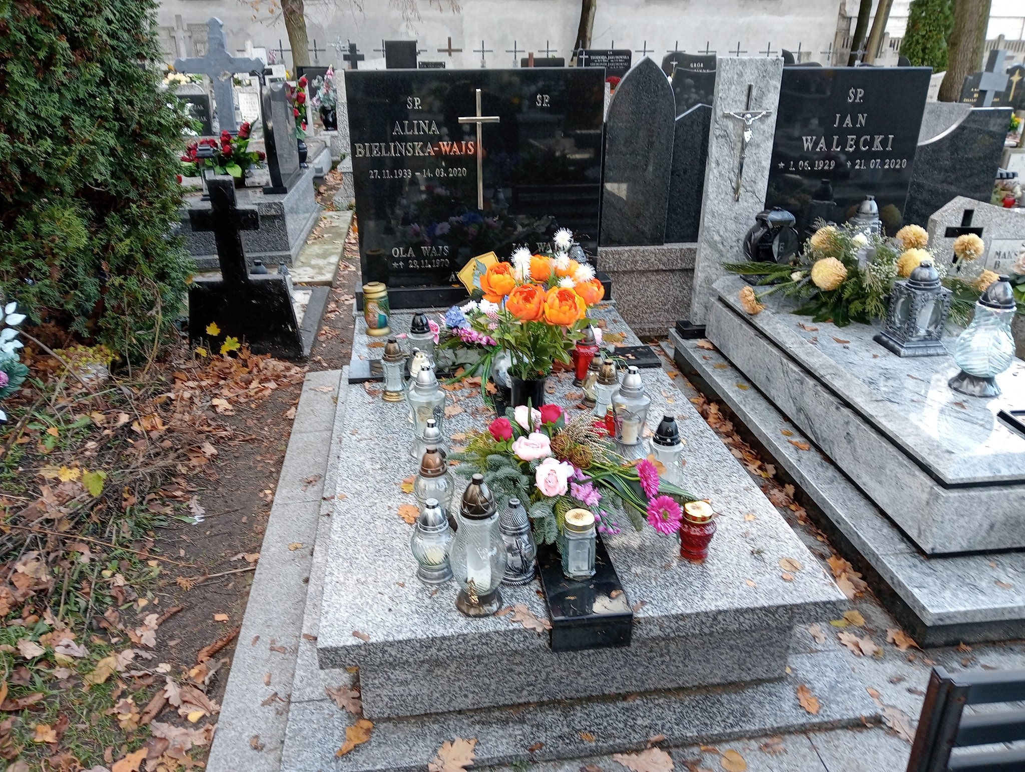 Aleksandra Wajs 1970 Sieradz Paraf - Grobonet - Wyszukiwarka osób pochowanych