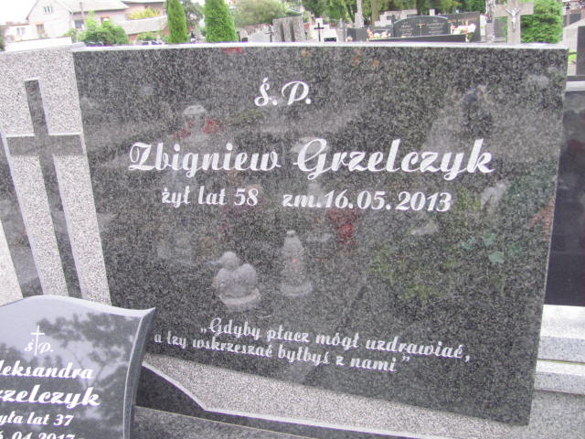 Grób Zbigniew Grzelczyk