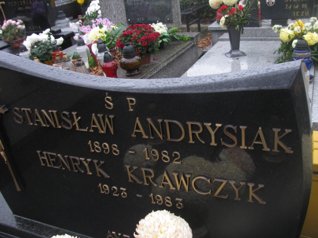 Marian Krawczyk 1950 Sieradz Paraf - Grobonet - Wyszukiwarka osób pochowanych